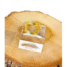 Γυναικείο ασημένιο δαχτυλίδι επίχρυσο (SR24)